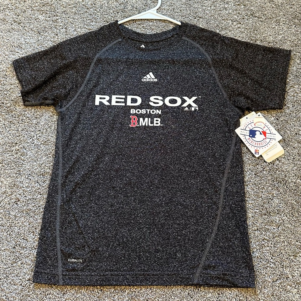 Boston Red Sox Adidas Youth Boys DriFit T-shirt